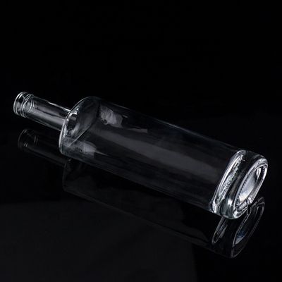 1750ml 1000ml 유리병 음주용 맞춤형 둥근 보드카 병 다재다능 사용