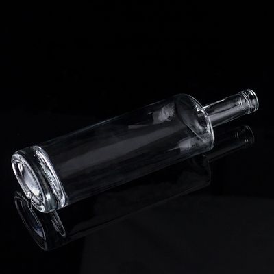 1750ml 1000ml 유리병 음주용 맞춤형 둥근 보드카 병 다재다능 사용