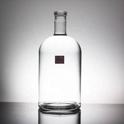 데칼 유리 보드카 병 1 리터 1.75 리터 빈 500ml 700ml 750ml 샴페인 병