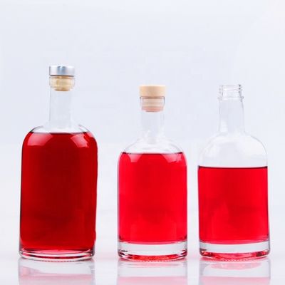 글로벌 클래식 둥근 모양 70cl 75cl 유리 병