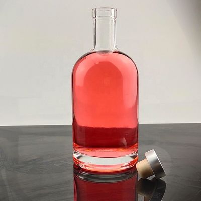 글로벌 클래식 둥근 모양 70cl 75cl 유리 병