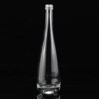 우아한 일본 사케 알코올 병 500ml 밀폐형 코크가 있는 독특한 유리