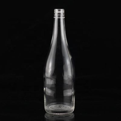 우아한 일본 사케 알코올 병 500ml 밀폐형 코크가 있는 독특한 유리