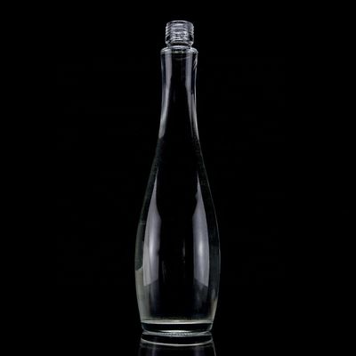 750ml 75cl 슈퍼 플린트 눈물 모양 럼 보드카 위스키 유리 병 유리 목걸이