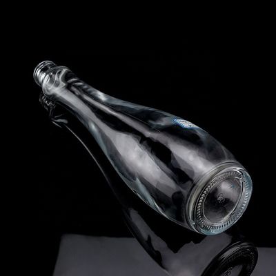 750ml 75cl 슈퍼 플린트 눈물 모양 럼 보드카 위스키 유리 병 유리 목걸이