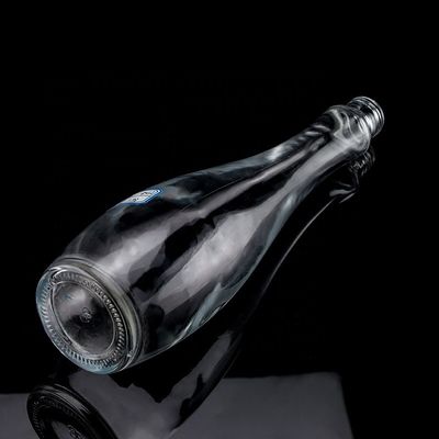 750ml 75cl 슈퍼 플린트 눈물 모양 럼 보드카 위스키 유리 병 유리 목걸이