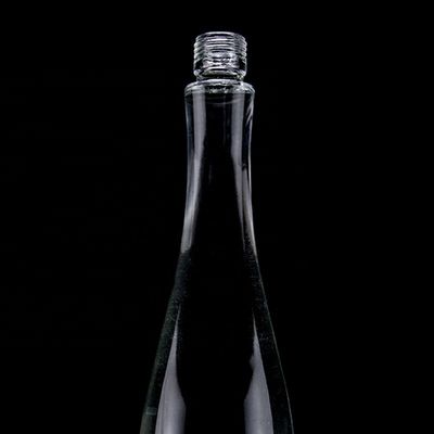 750ml 75cl 슈퍼 플린트 눈물 모양 럼 보드카 위스키 유리 병 유리 목걸이