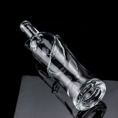 750ml 슈퍼 플린트 둥글 유리 병