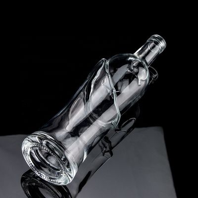 750ml 슈퍼 플린트 둥글 유리 병
