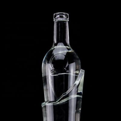 750ml 슈퍼 플린트 둥글 유리 병