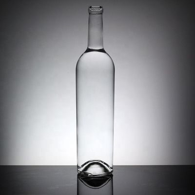 1 리터 유리 병과 스크린 프린팅을 가진 술용 고무 stopper