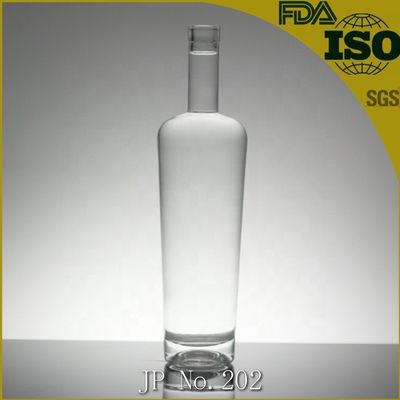 1 리터 유리 병과 스크린 프린팅을 가진 술용 고무 stopper