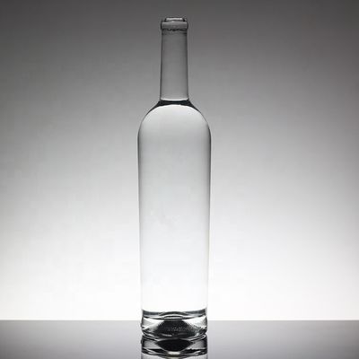 1 리터 유리 병 을 코크 뚜?? 으로 새겨 술 위스키 와드카 를 사용 한다