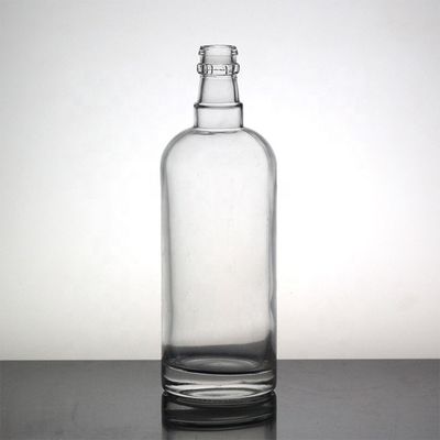 1 리터 유리 병 을 코크 뚜?? 으로 새겨 술 위스키 와드카 를 사용 한다