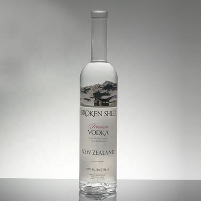 산업용 750ml 크리스탈 글래스 술병 얼음/화장/인쇄 장식