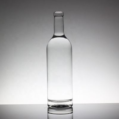 산업용 750ml 크리스탈 글래스 술병 얼음/화장/인쇄 장식