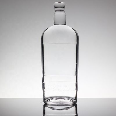산업용 750ml 크리스탈 글래스 술병 얼음/화장/인쇄 장식