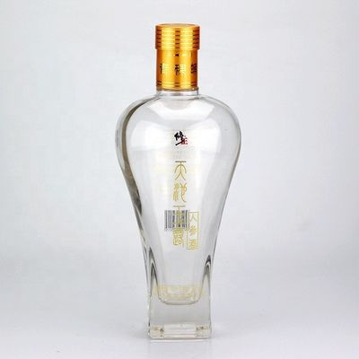 유리 밀폐형 CROWN CAP 500ml 750ml 약용 음료의 진센 음주 병