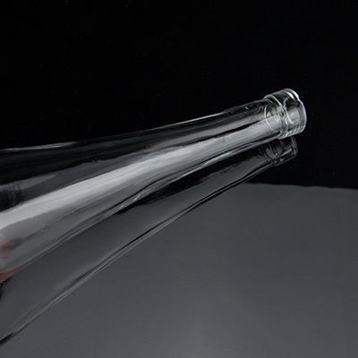 콩 모양 스크린 프린팅 보드카 위스키 술 유리 병 750ml 슈퍼 플린트 유리